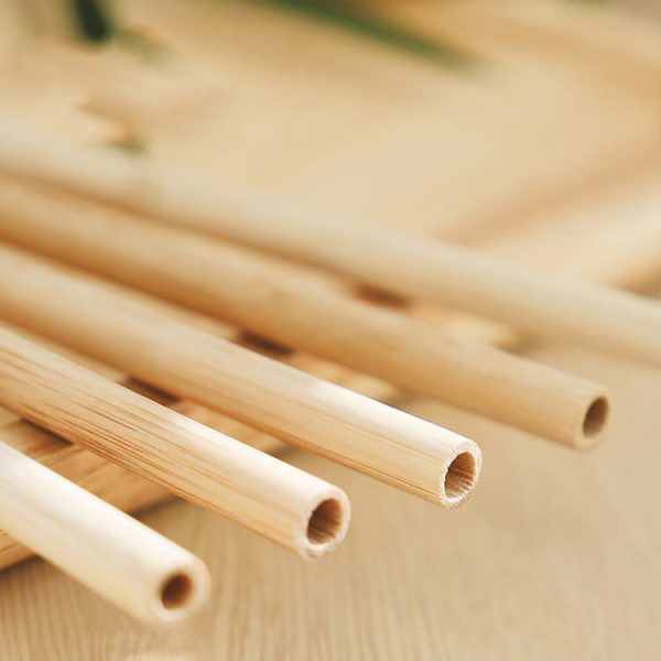 200mm Wholesale Bamboo Straws