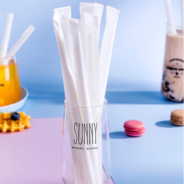 9 inch12mm Compostable Eco Friendly Straws