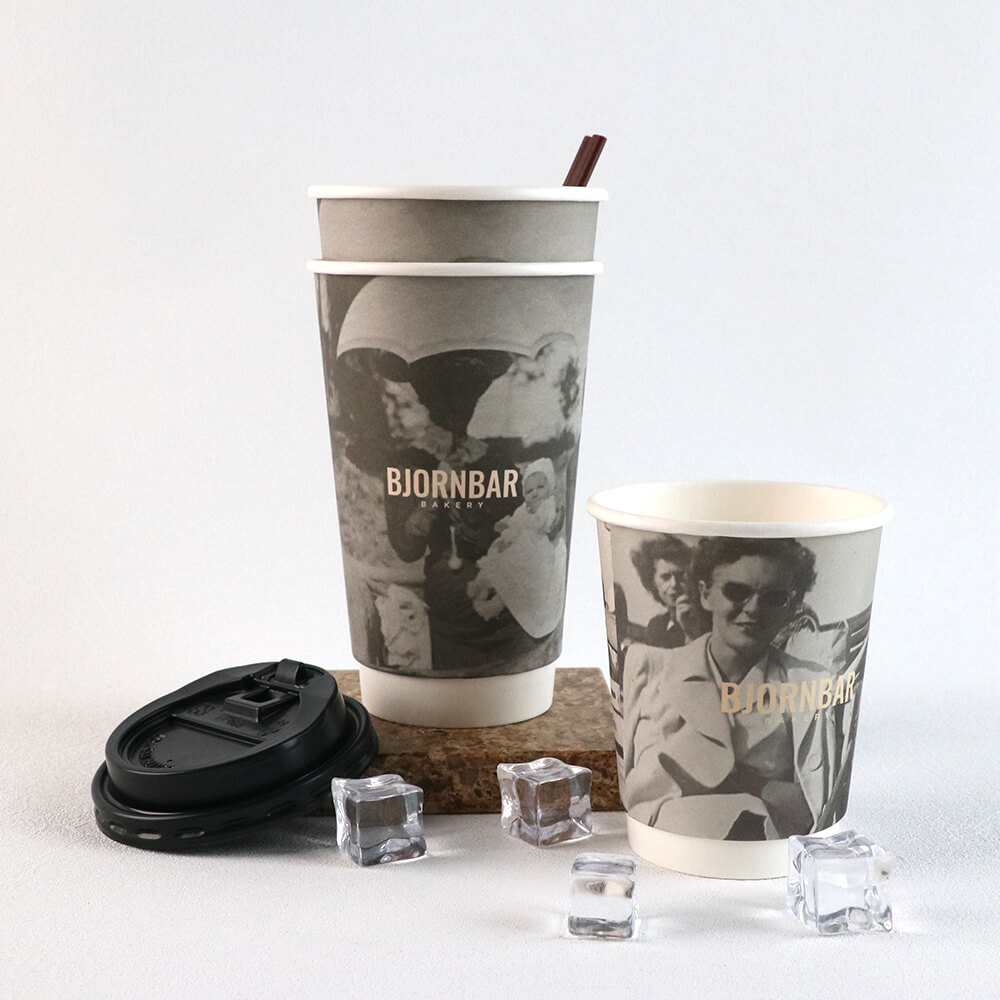 custom disposable coffee cups